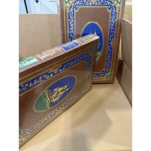 ANDERSON’S COMPLETE VOYAGES ROUND THE WORLD BY JAMES COOK VOL. 1-2 EASTON PRESS